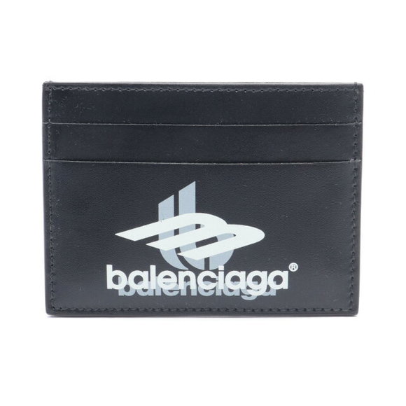 Balenciaga Case Black CASH Leather - Picture 1 of 4